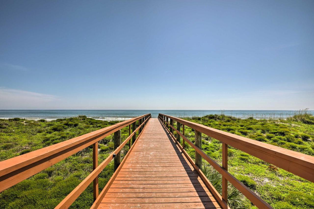 Oceanfront St Augustine Studio With Pool Access! 세인트어거스틴 외부 사진