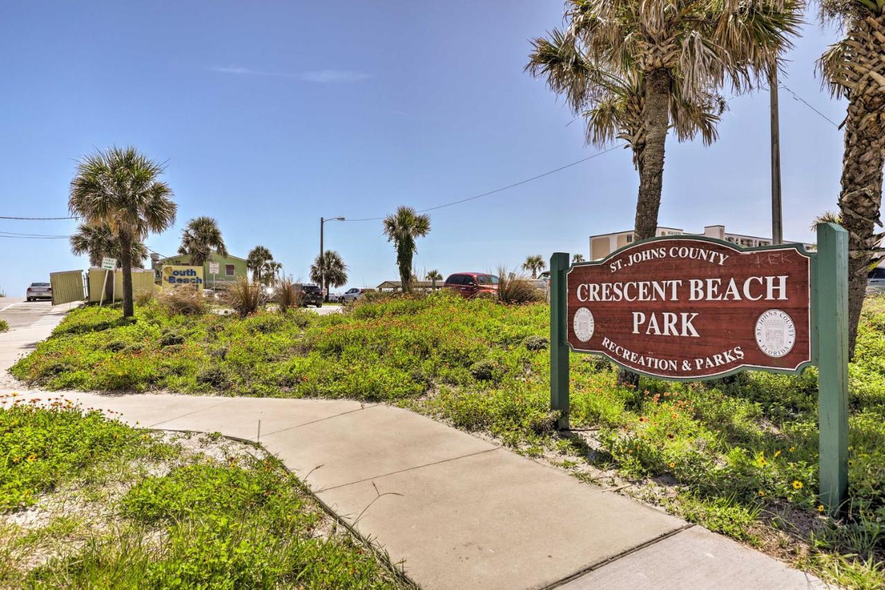Oceanfront St Augustine Studio With Pool Access! 세인트어거스틴 외부 사진
