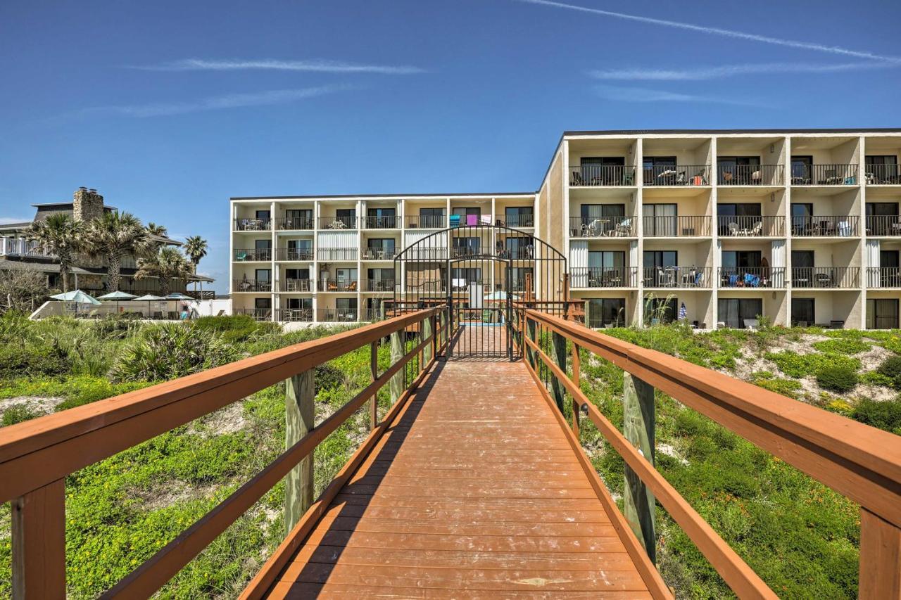 Oceanfront St Augustine Studio With Pool Access! 세인트어거스틴 외부 사진